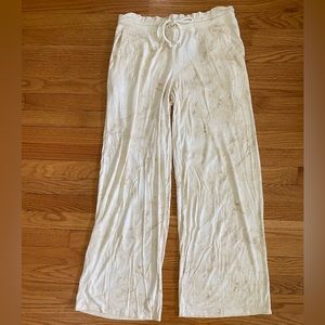 Style Not Size for Jenni Lounge Pants Women’s Medium Beige and Brown  NWT